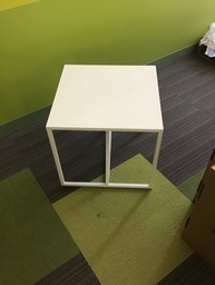 [#C3-80] White Coffee Table (20”L x 20”W x 20”H)