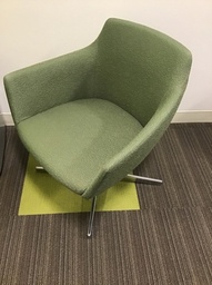 [#B11-86] Green Single Armchair (30”W x 30”L x 30”H)