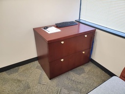 [#D6-288] Wooden Lateral Filing Cabinet