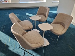 [#B12-329] Grey Guest Chair