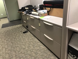 [#D6-11] 2 Drawer Lateral Filing Cabinet (36") (attached set of 3)