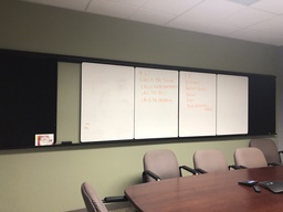 [#F5-14] Mounted Whiteboard (16'x4')