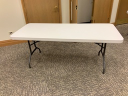 [#C8-67] Lightweight Plastic Folding Table, 30 x72