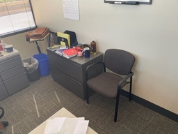 [#D6-24] Dark Grey 2 Drawer Filing Cabinet