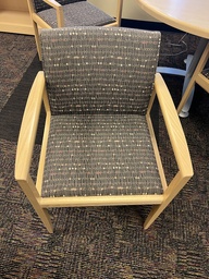 [#B8-19] Maple Wood Arm Side Chair 