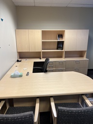 [#E7-3] Maple U desk 