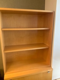 [#D2-52] Executive Top Unit Bookcase, 30"W x 43"H, 15"D
(sits on top of 30"W 2 -Drawer Lateral)