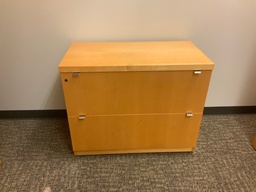 [#D6-35] Executive Wood Veneer 2 - Drawer Lateral File, 30"W x 18"D