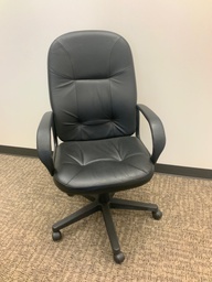 [#B5-66] Executive High Back Conference Swivel, Fully Upholstered, Neoprene Loop Arms
