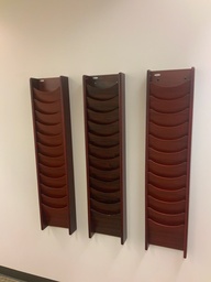 [#I9-153] Mail Sorter, Wall Mounted, 12 Vertical Slots, 