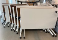 [#C8-8] Flip Top Table/
Mesa con tapa abatible