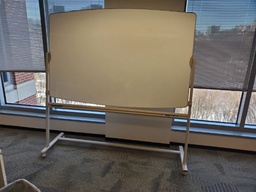 [#F8-378] White Board, Rolling, 6' x 6'