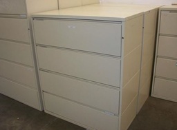 [#D10-17] Meridian 4-Drawer Filing Cabinet (25th floor)