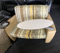 [#B8-29] Patterned Lounge Chair (25th floor) 