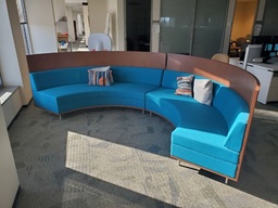 [#B6-437] Turquoise Lounge Seating