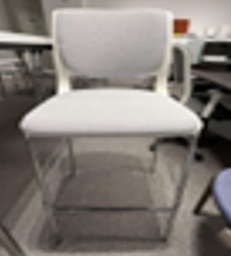 [#B1-24] Bar Stool - White