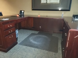 [#E7-4] 3 piece wrap around desk