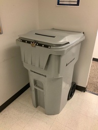 [#G4-32] Mobile 55 Gal. Shred Bin