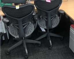 [#B13-2] Black Task Chairs