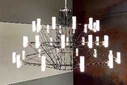 [#I2-44] Coppelia Chandelier Small Black