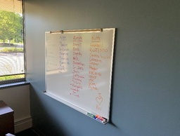 [#F5-14] Wall-mounted Whiteboard, 47"x35"
