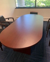 [#C6-25] Oval Small Conference Table, 64"x44"