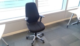 [#B13-138] TASK CHAIR black and blue