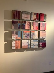 [#J3-16] Tiled Canvas Art (Set of 16)