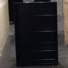 [#D3-38] 4 - Shelf Black Bookcase - 3 Adjustable Shelves (15D  36W  53 1/2H)