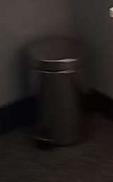 [#G3-290] Metal trash container with lid and pedal | Contenedor de basura metálico con tapa y pedal