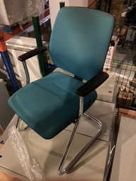 [#B5-A] Meeting chair, blue | Cadeira de reunião, azul