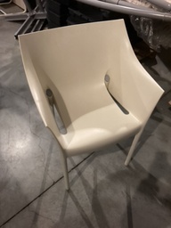 [#B8-H] White guest chair | Cadeira de convidado branca