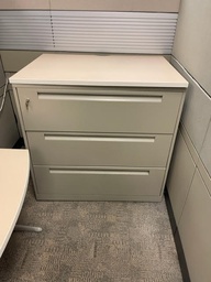[#D8-6] 3 DRAWER FILE TAN 