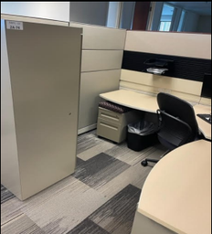 [#A2-50] STEELCASE WORKSTATION 8X8 